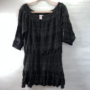 Candies black lace blouse S